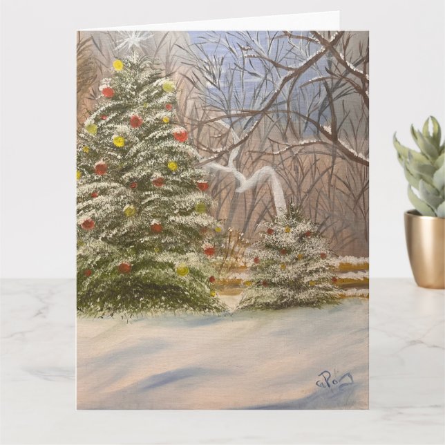 A Forest Christmas, by Gary Poling Card (Small Plant)