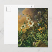 A Forest Floor with Daisies, Primroses, ...