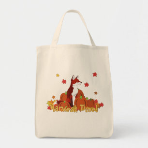 A Fox in the Pumpkin Patch (Harvest Time!) Tote Bag