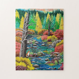 A Foxy Fall Jigsaw Puzzle