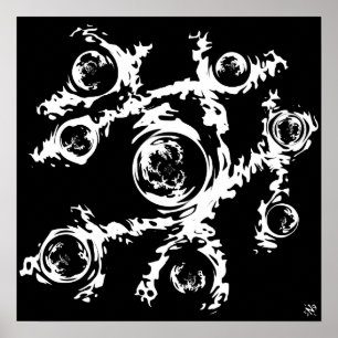 A fractal fantasy poster