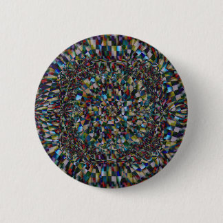 A Fractal of a Chance (Button) 6 Cm Round Badge