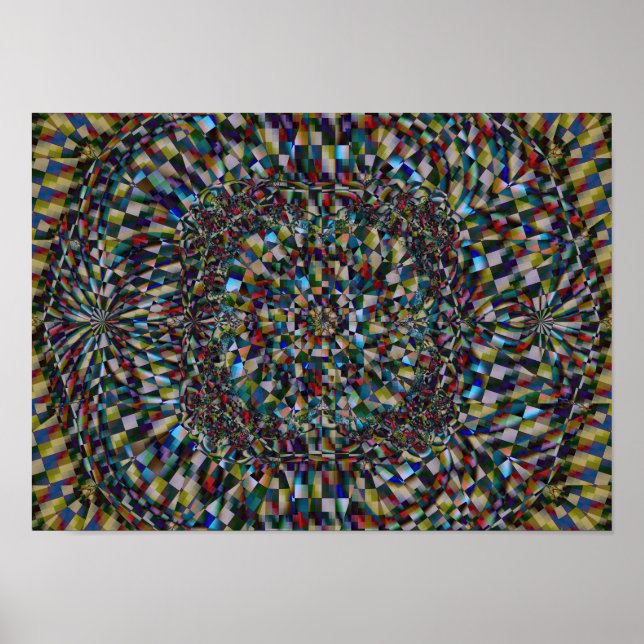 A Fractal of a Chance (Canvas Print) Poster (Front)