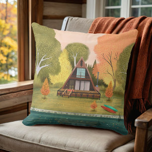 A-Frame Cabin House Cushion
