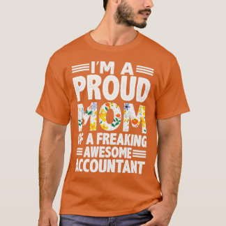 A Freaking Awesome Accountant Birthday Gift T-Shirt