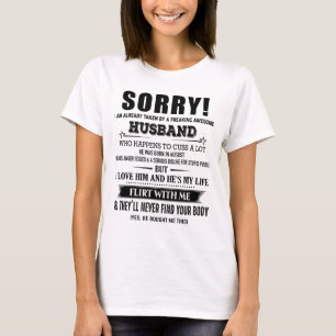 A Freaking Awesome Husband He Was Born in August T-Shirt