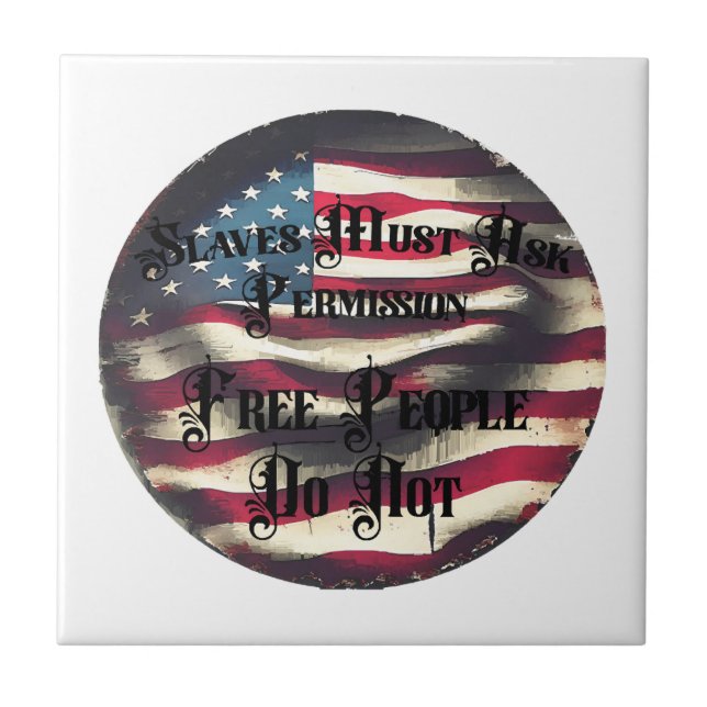 A Free People Tile (Front)