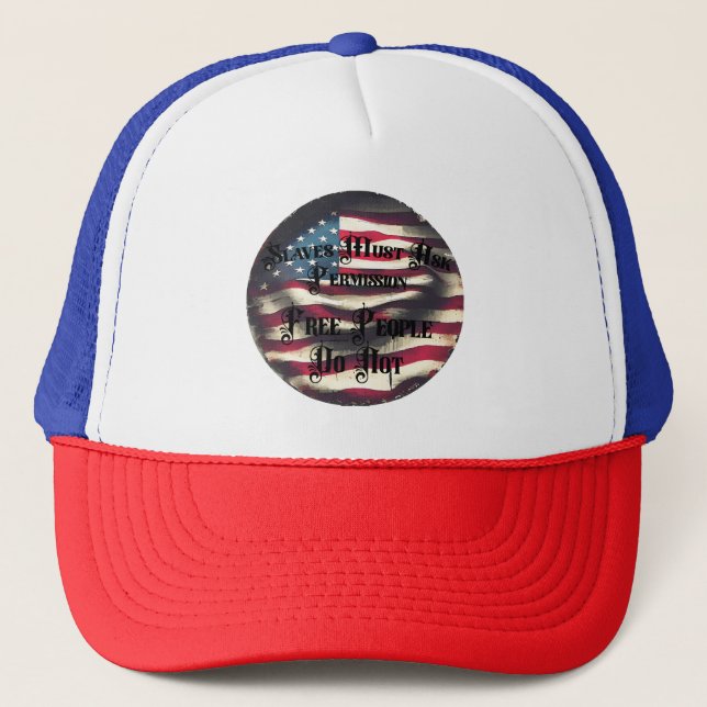 A Free People Trucker Hat (Front)