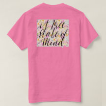 A Free State of Mind Winston Floral Script Tee