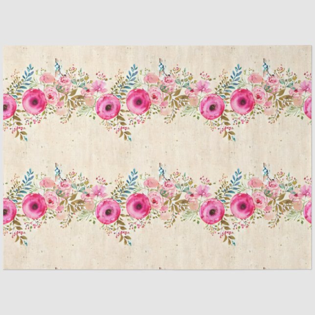 A French Ephemera Design Series 17 Tissue Paper (Front)