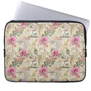 A French Ephemera Design Series 1 Laptop Sleeve