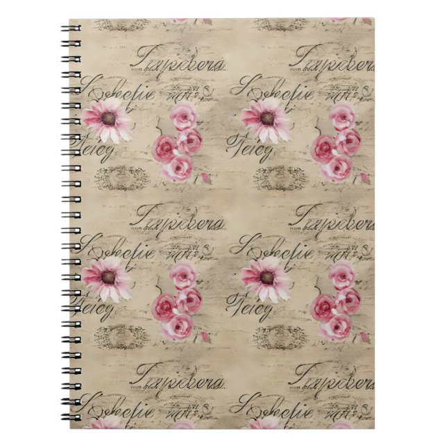 A French Ephemera Design Series 20 Notebook (Front)