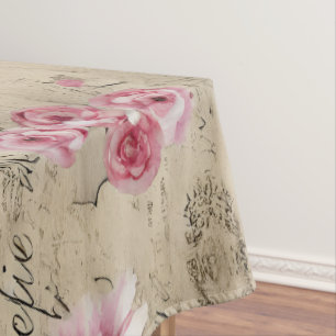 A French Ephemera Design Series 20 Tablecloth