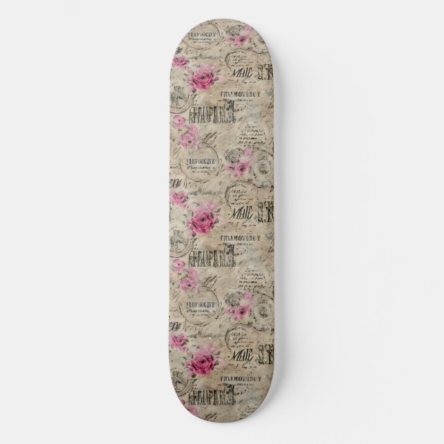 A French Ephemera Design Series 24 Skateboard (Front)