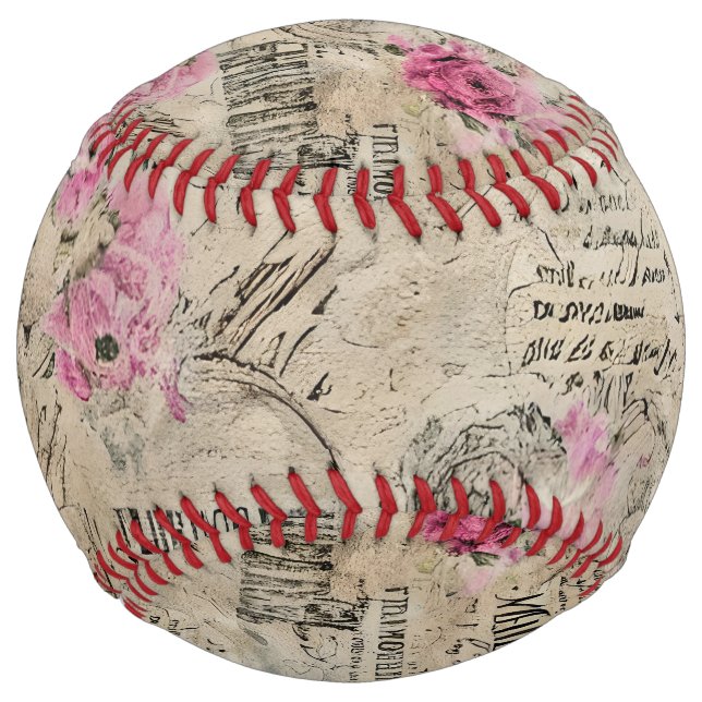 A French Ephemera Design Series 24 Softball (Front)