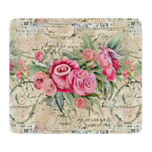 A French Ephemera Design Series 26 Cutting Board