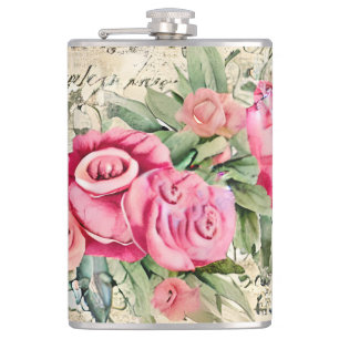 A French Ephemera Design Series 26 Hip Flask