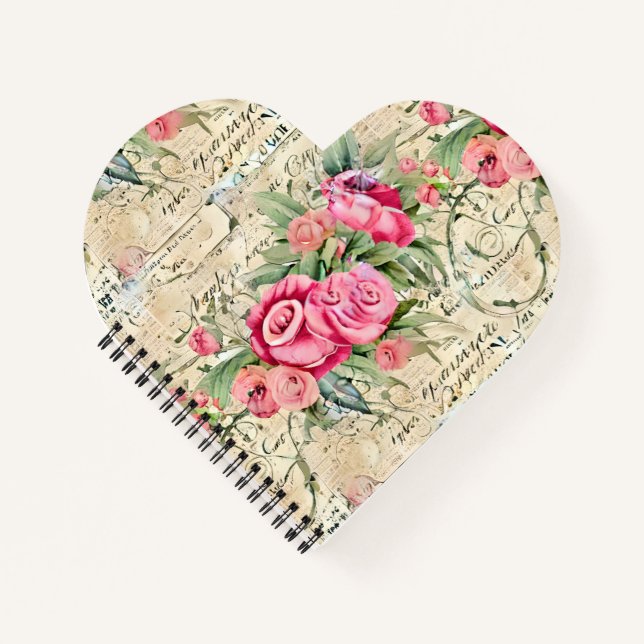 A French Ephemera Design Series 26 Notebook (Front)