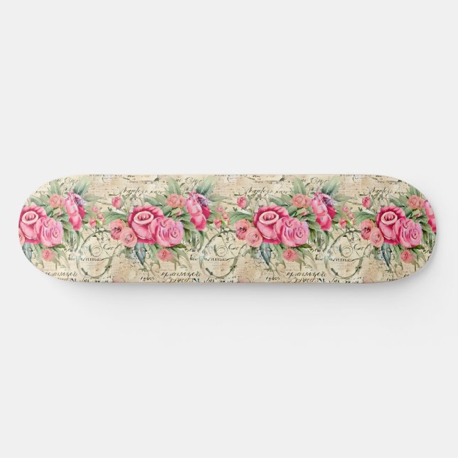 A French Ephemera Design Series 26 Skateboard (Horz)