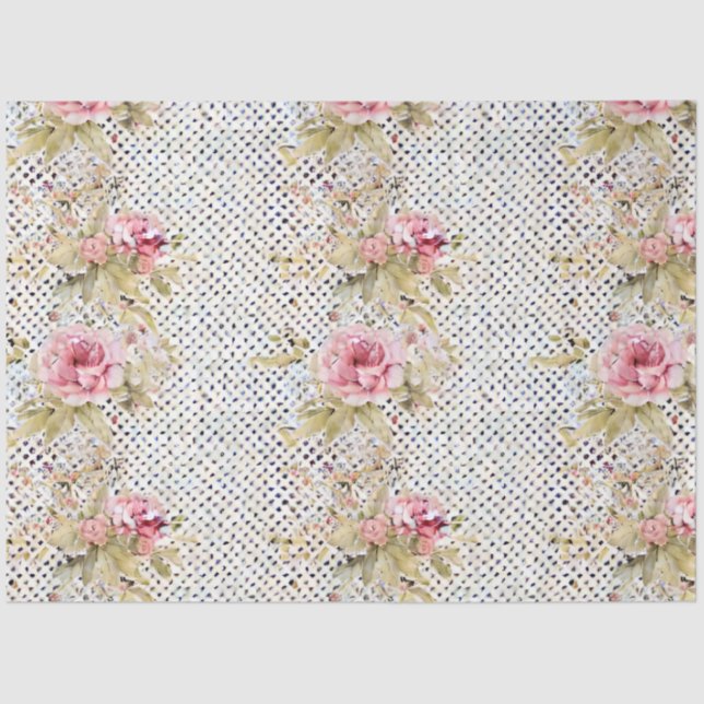 A French Ephemera Design Series 7 Tissue Paper (Front)