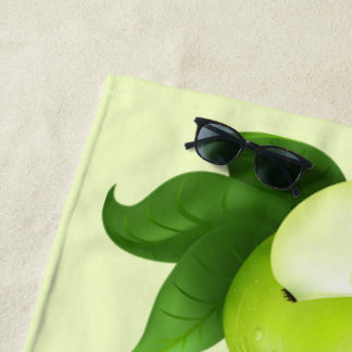 A Fresh Apple Beach Towel