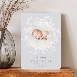 A Fresh Branch   Photo Birth Announcement