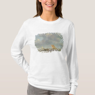 A fresh breeze on the Elbe, c.1830 T-Shirt