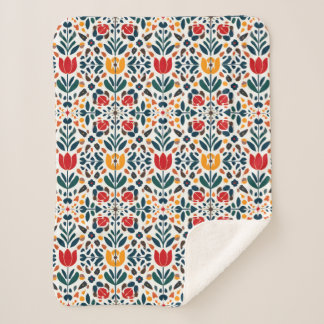 A Fresh Take on Nature Sherpa Blanket