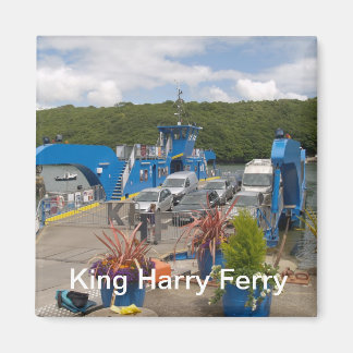 A fridge magnet for fans of the King Harry Ferry