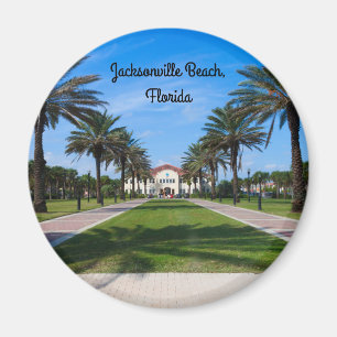A fridge magnet from Jacksonville Beach, Florida