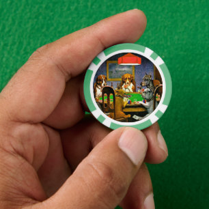 A Friend in Need, Dogs Playing Poker, Poker Chips