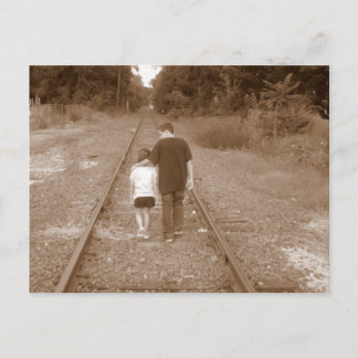 A friend in need postcard
