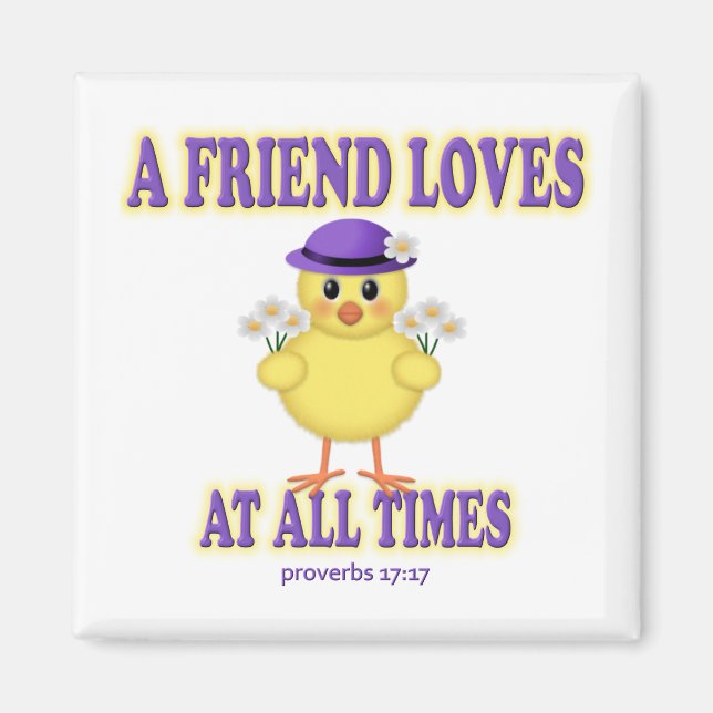 A Friend Loves Magnet (Front)