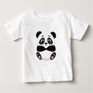 A Friendly Happy Panda Baby T-Shirt