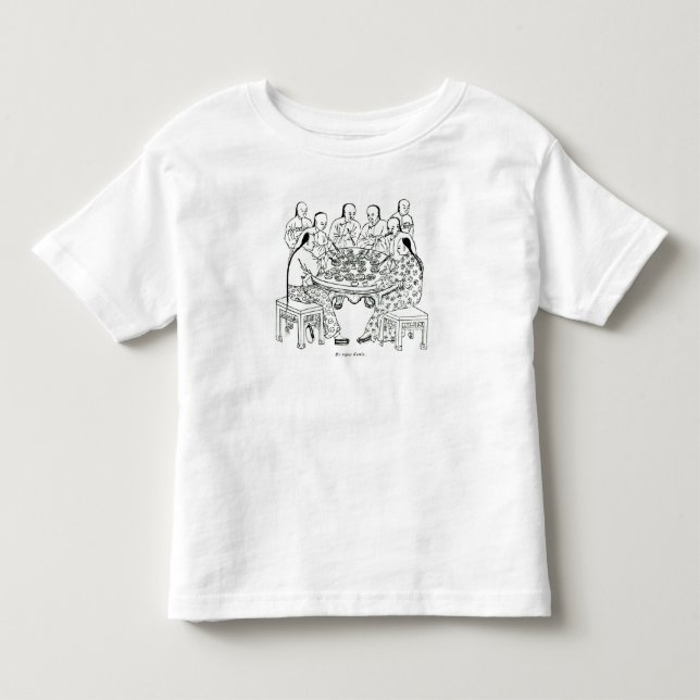 A Friendly Meal Toddler T-Shirt (Front)