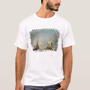 A Frigate in Calm Water T-Shirt
