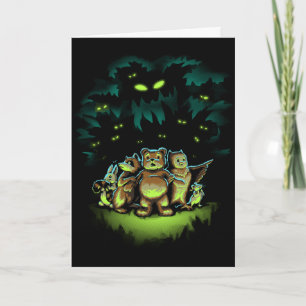 A Frightening Forest Card