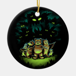 A Frightening Forest Ceramic Tree Decoration