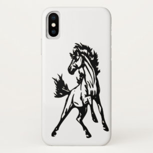 A Frisky Jumping Horse in the Wild Case-Mate iPhone Case