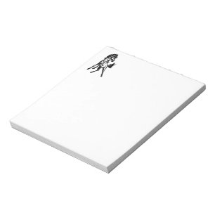 A Frisky Jumping Horse in the Wild Notepad