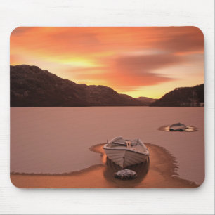 A Frozen Loch Ruthven, Uk Mouse Pad