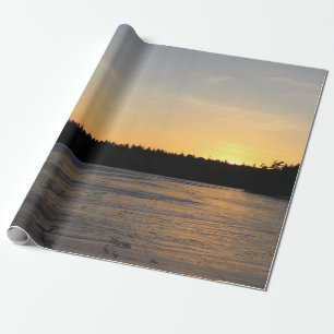 A Frozen Sunset Wrapping Paper