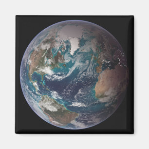 A full view of Earth showing global data 2 Magnet