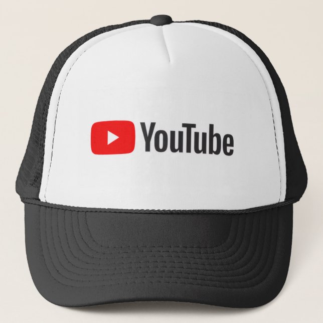 A fun YouTube Trucker Hat (Front)