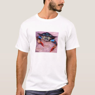 A funny-face blue-claw crab. T-Shirt