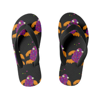 A funny face kid's jandals