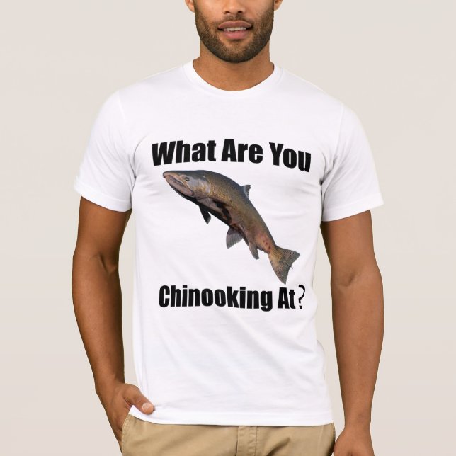 A funny Fish Shirt for your Fisherman or Fisherwom (Front)