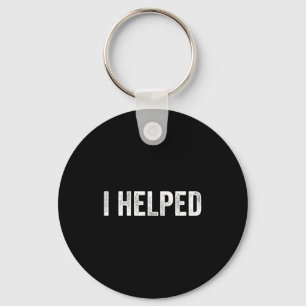 A Funny Growing Tiny Human Helped Matching Key Ring