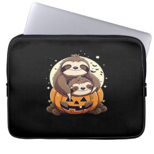 A funny sloth celebrating Halloween Essential T-Sh Laptop Sleeve