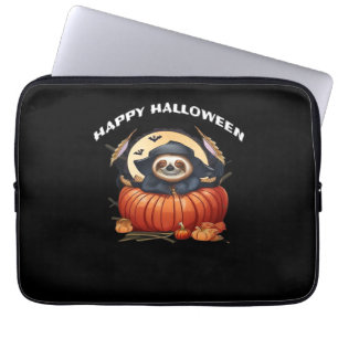 A funny sloth celebrating Halloween Essential T-Sh Laptop Sleeve